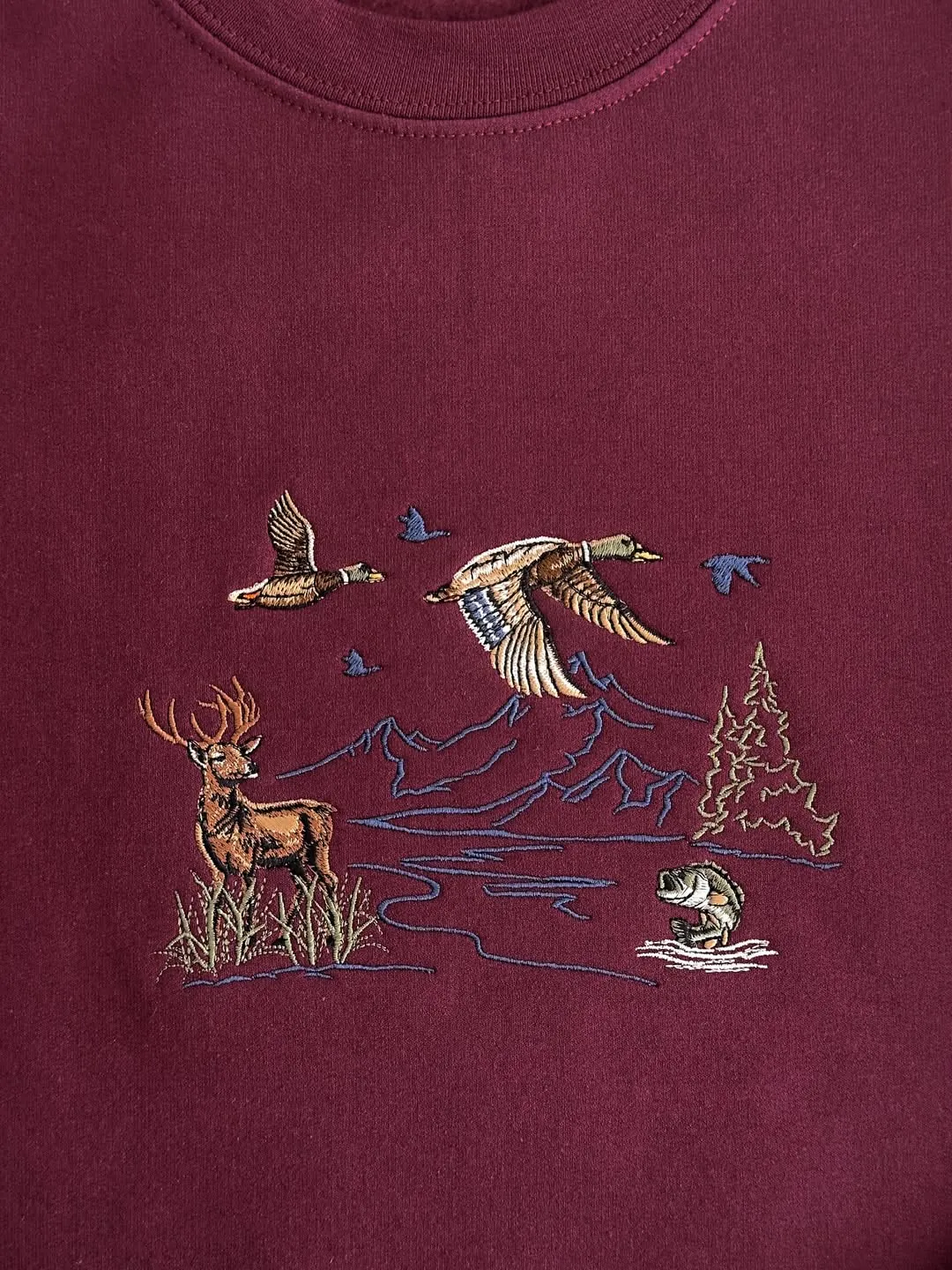Wildlife embroidery