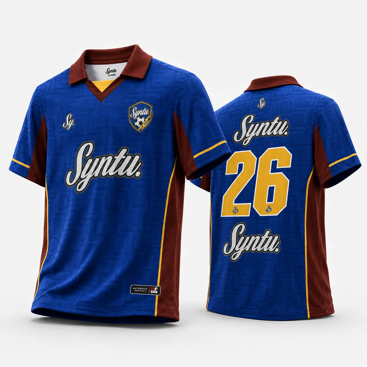 Custom Syntu football jersey